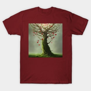 A Tree that grows Hearts T-Shirt